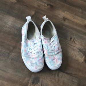 Slip on mermaid girls vans